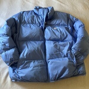 Nike Men's Light Blue Puffer Jacket